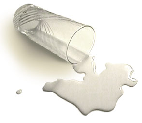 spilled milk print